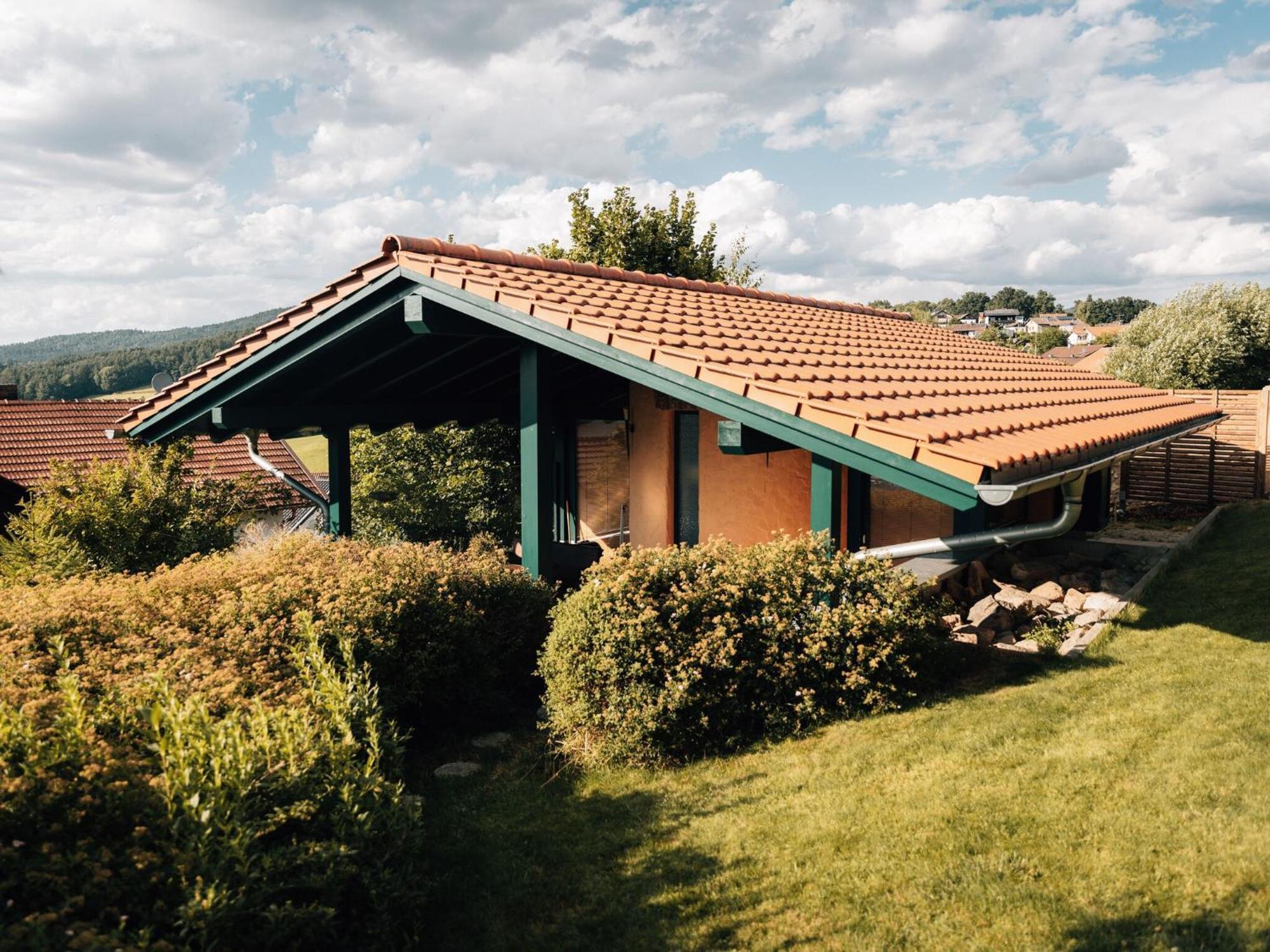 Holiday Home With Whirlpool And Sauna In Фіхтах Екстер'єр фото